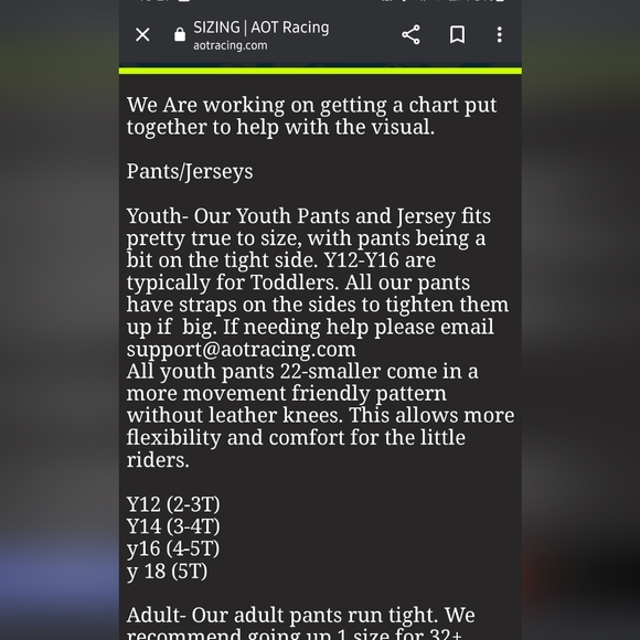 AOT Racing Pants - Picture 5 of 5